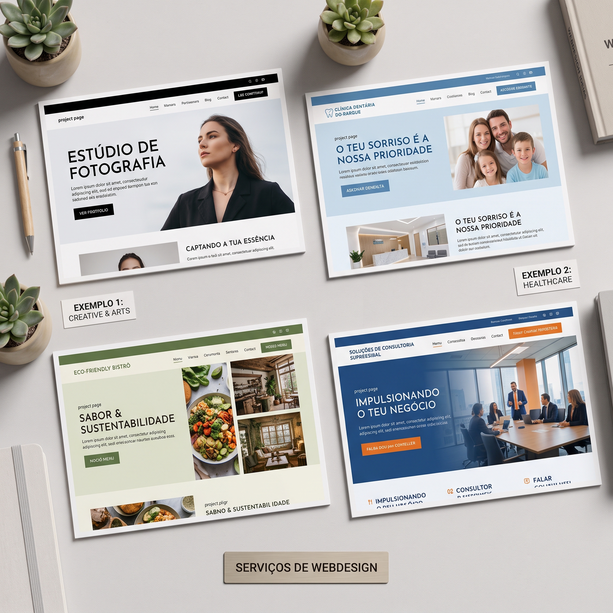 Website moderno desenvolvido pela WILD